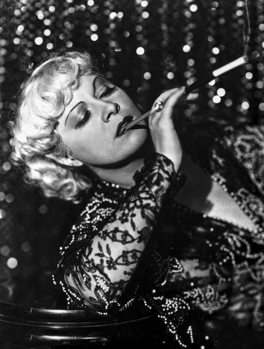Mae West Smoking