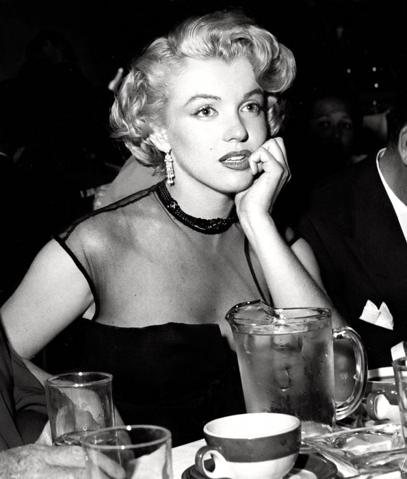 Marilyn Monroe at Dinner