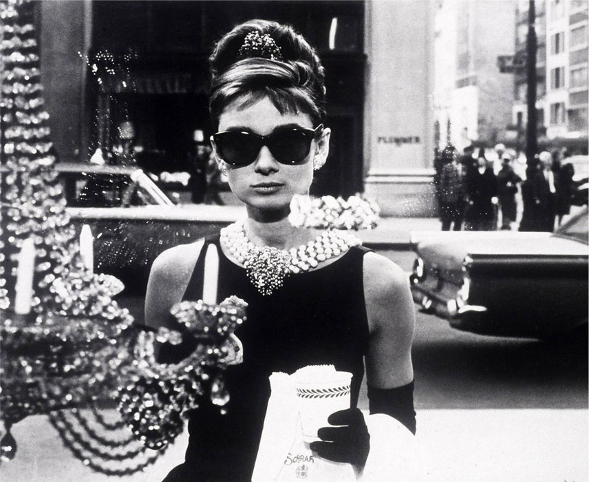 Audrey Hepburn in "Breakfast at Tiffany's" Scene