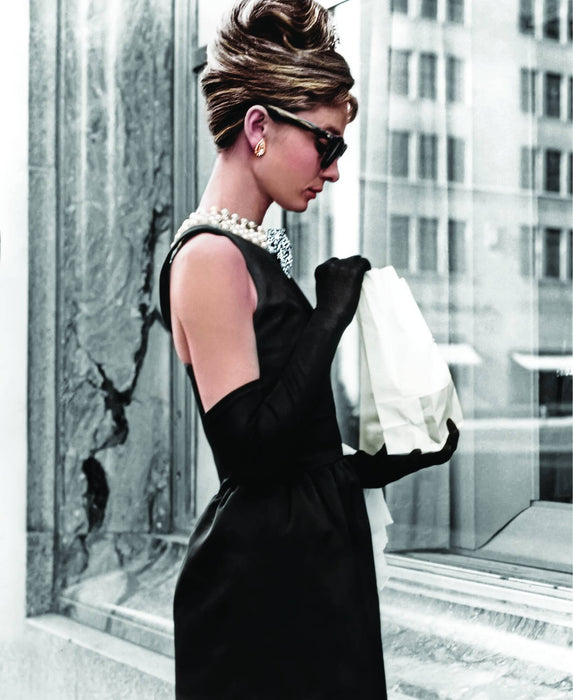 Audrey Hepburn "Breakfast at Tiffany's" Iconic Shot