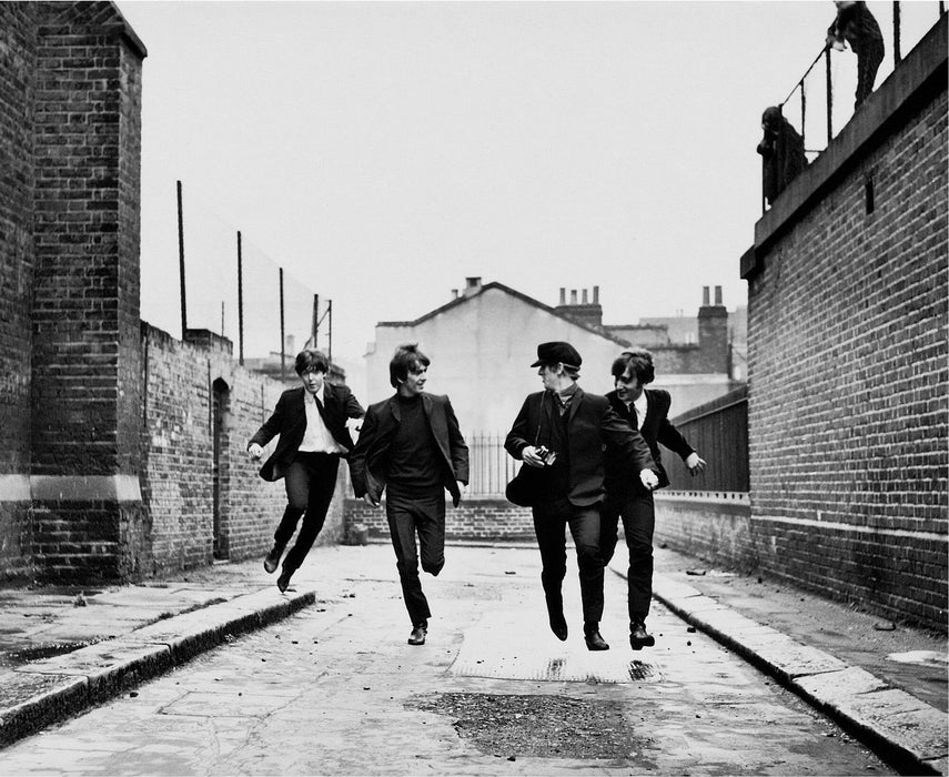 The Beatles Running in Hard Days Night