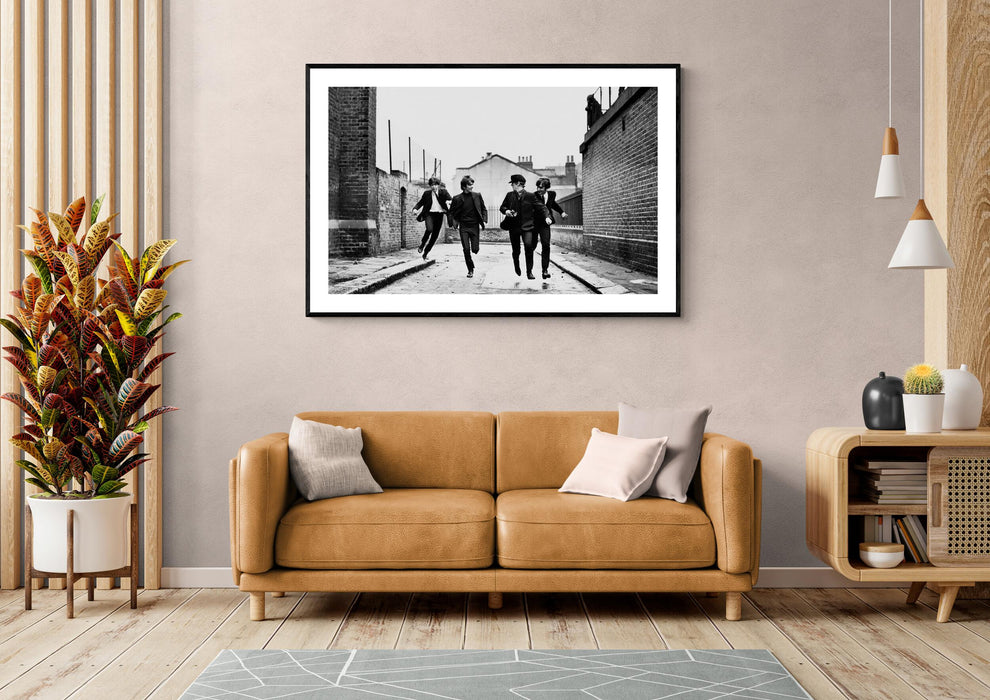 The Beatles Running in Hard Days Night
