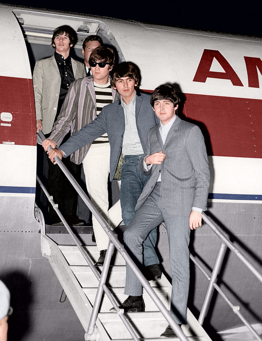 The Beatles Arriving